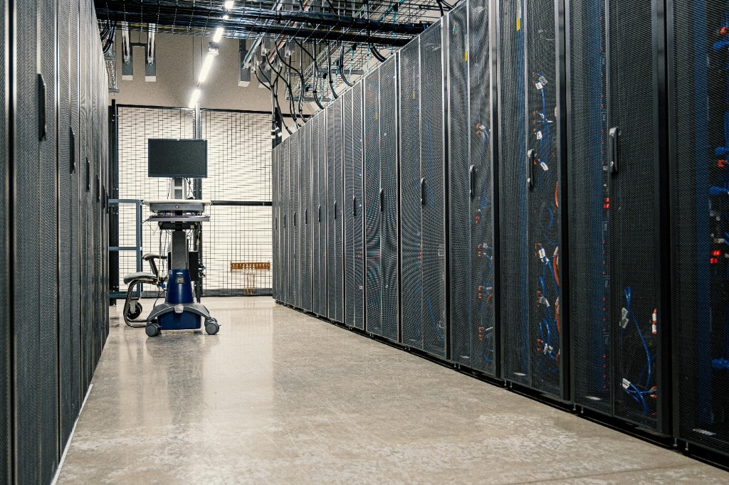 Secure data center infrastructure for business operations